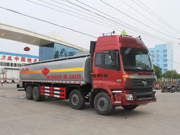 欧曼前四后八油罐車(chē)
